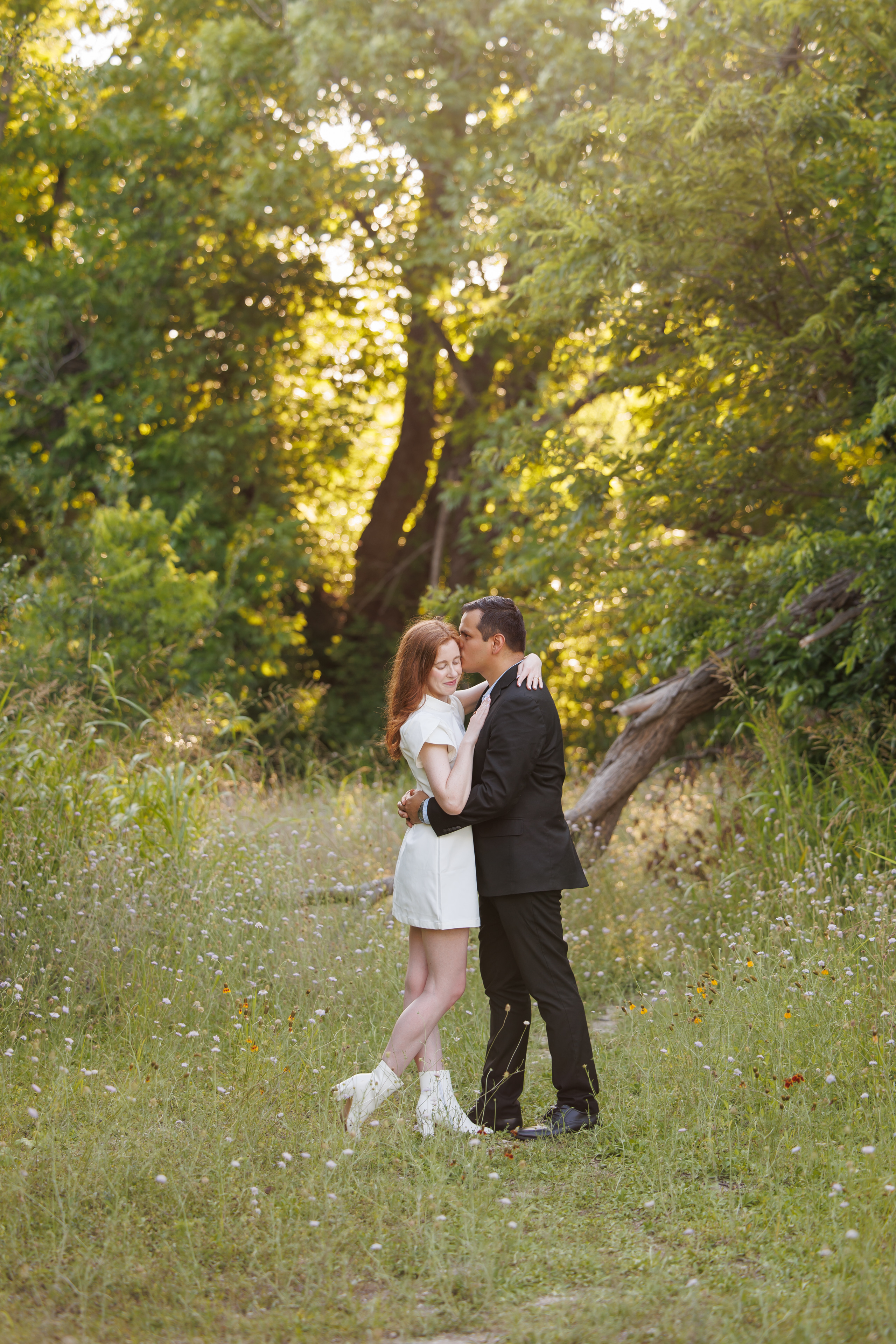 Abigail and Ansony engagement portrait